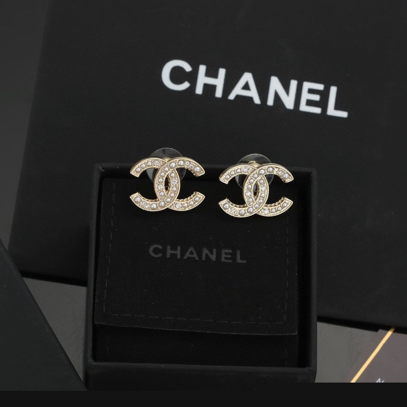 Ch*el earrings